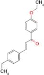 (2E)-1-(4-ethoxyphenyl)-3-(4-ethylphenyl)prop-2-en-1-one