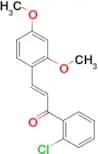 (2E)-1-(2-chlorophenyl)-3-(2,4-dimethoxyphenyl)prop-2-en-1-one
