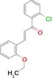 (2E)-1-(2-chlorophenyl)-3-(2-ethoxyphenyl)prop-2-en-1-one