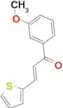 (2E)-1-(3-methoxyphenyl)-3-(thiophen-2-yl)prop-2-en-1-one
