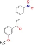 (2E)-1-(3-methoxyphenyl)-3-(3-nitrophenyl)prop-2-en-1-one