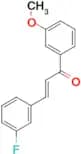 (2E)-3-(3-fluorophenyl)-1-(3-methoxyphenyl)prop-2-en-1-one