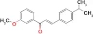 (2E)-1-(3-methoxyphenyl)-3-[4-(propan-2-yl)phenyl]prop-2-en-1-one