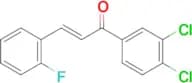 (2E)-1-(3,4-dichlorophenyl)-3-(2-fluorophenyl)prop-2-en-1-one