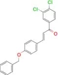 (2E)-3-[4-(benzyloxy)phenyl]-1-(3,4-dichlorophenyl)prop-2-en-1-one
