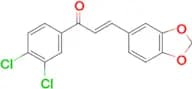 (2E)-3-(2H-1,3-benzodioxol-5-yl)-1-(3,4-dichlorophenyl)prop-2-en-1-one