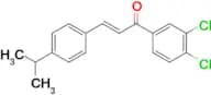(2E)-1-(3,4-dichlorophenyl)-3-[4-(propan-2-yl)phenyl]prop-2-en-1-one
