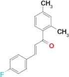 (2E)-1-(2,4-dimethylphenyl)-3-(4-fluorophenyl)prop-2-en-1-one