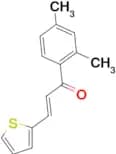 (2E)-1-(2,4-dimethylphenyl)-3-(thiophen-2-yl)prop-2-en-1-one