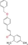 (2E)-3-[4-(benzyloxy)phenyl]-1-(2,4-dimethylphenyl)prop-2-en-1-one