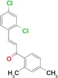 (2E)-3-(2,4-dichlorophenyl)-1-(2,4-dimethylphenyl)prop-2-en-1-one
