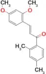(2E)-3-(2,4-dimethoxyphenyl)-1-(2,4-dimethylphenyl)prop-2-en-1-one