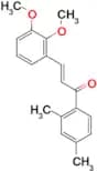 (2E)-3-(2,3-dimethoxyphenyl)-1-(2,4-dimethylphenyl)prop-2-en-1-one