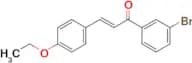 (2E)-1-(3-bromophenyl)-3-(4-ethoxyphenyl)prop-2-en-1-one