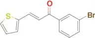 (2E)-1-(3-bromophenyl)-3-(thiophen-2-yl)prop-2-en-1-one