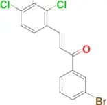 (2E)-1-(3-bromophenyl)-3-(2,4-dichlorophenyl)prop-2-en-1-one