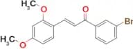 (2E)-1-(3-bromophenyl)-3-(2,4-dimethoxyphenyl)prop-2-en-1-one