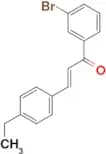 (2E)-1-(3-bromophenyl)-3-(4-ethylphenyl)prop-2-en-1-one