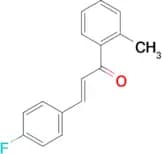 (2E)-3-(4-fluorophenyl)-1-(2-methylphenyl)prop-2-en-1-one