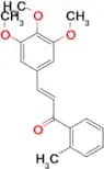 (2E)-1-(2-methylphenyl)-3-(3,4,5-trimethoxyphenyl)prop-2-en-1-one