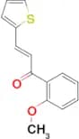 (2E)-1-(2-methoxyphenyl)-3-(thiophen-2-yl)prop-2-en-1-one