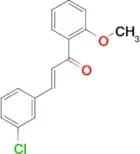 (2E)-3-(3-chlorophenyl)-1-(2-methoxyphenyl)prop-2-en-1-one