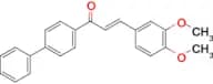 (2E)-1-{[1,1'-biphenyl]-4-yl}-3-(3,4-dimethoxyphenyl)prop-2-en-1-one