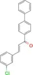 (2E)-1-{[1,1'-biphenyl]-4-yl}-3-(3-chlorophenyl)prop-2-en-1-one