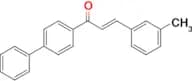 (2E)-1-{[1,1'-biphenyl]-4-yl}-3-(3-methylphenyl)prop-2-en-1-one