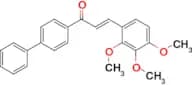 (2E)-1-{[1,1'-biphenyl]-4-yl}-3-(2,3,4-trimethoxyphenyl)prop-2-en-1-one