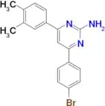 4-(4-bromophenyl)-6-(3,4-dimethylphenyl)pyrimidin-2-amine