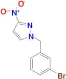 1-[(3-bromophenyl)methyl]-3-nitro-1H-pyrazole