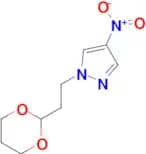 1-[2-(1,3-dioxan-2-yl)ethyl]-4-nitro-1H-pyrazole