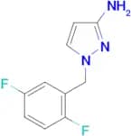 1-[(2,5-difluorophenyl)methyl]-1H-pyrazol-3-amine