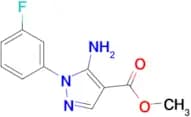 methyl 5-amino-1-(3-fluorophenyl)-1H-pyrazole-4-carboxylate