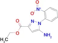 ethyl 5-amino-1-(2-nitrophenyl)-1H-pyrazole-3-carboxylate