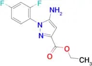 ethyl 5-amino-1-(2,4-difluorophenyl)-1H-pyrazole-3-carboxylate