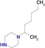 1-(heptan-2-yl)piperazine