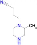 4-(2-methylpiperazin-1-yl)butanenitrile