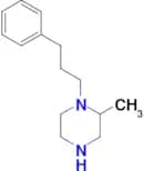 2-methyl-1-(3-phenylpropyl)piperazine