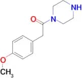 2-(4-methoxyphenyl)-1-(piperazin-1-yl)ethan-1-one