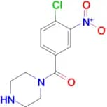 1-(4-chloro-3-nitrobenzoyl)piperazine