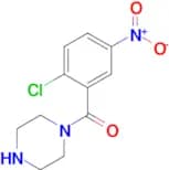 1-(2-chloro-5-nitrobenzoyl)piperazine