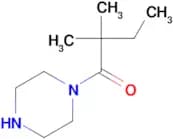 2,2-dimethyl-1-(piperazin-1-yl)butan-1-one
