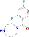 1-(2,4-difluorobenzoyl)-1,4-diazepane
