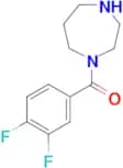 1-(3,4-difluorobenzoyl)-1,4-diazepane