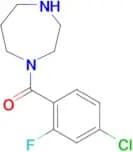 1-(4-chloro-2-fluorobenzoyl)-1,4-diazepane