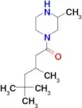 3,5,5-trimethyl-1-(3-methylpiperazin-1-yl)hexan-1-one