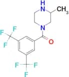 1-[3,5-bis(trifluoromethyl)benzoyl]-3-methylpiperazine