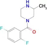 1-(2,5-difluorobenzoyl)-3-methylpiperazine